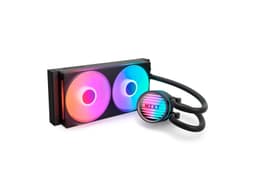 NZXT Kraken Core 240 RGB, Vätskekylningskit, 12 cm, 500 RPM, 2400 RPM, 75,05 m³/h, Svart