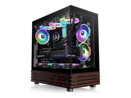Thermaltake View 270 Plus WS ARGB - Mid tower - utökad ATX - genomskinlig sidopanel (härdat glas) - ingen strömförsörjning (PS2) - svart - USB/ljud