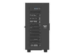 Thermaltake AX700 - Super tower - SSI EEB - genomskinlig sidopanel (härdat glas) - ingen strömförsörjning (ATX / PS/2) - svart - USB/ljud