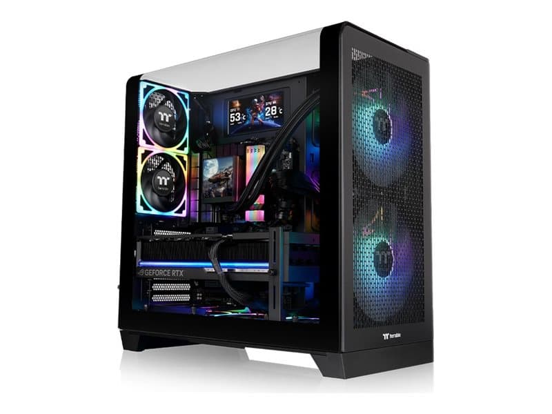 Thermaltake View 390 Air Mid Tower (svart)