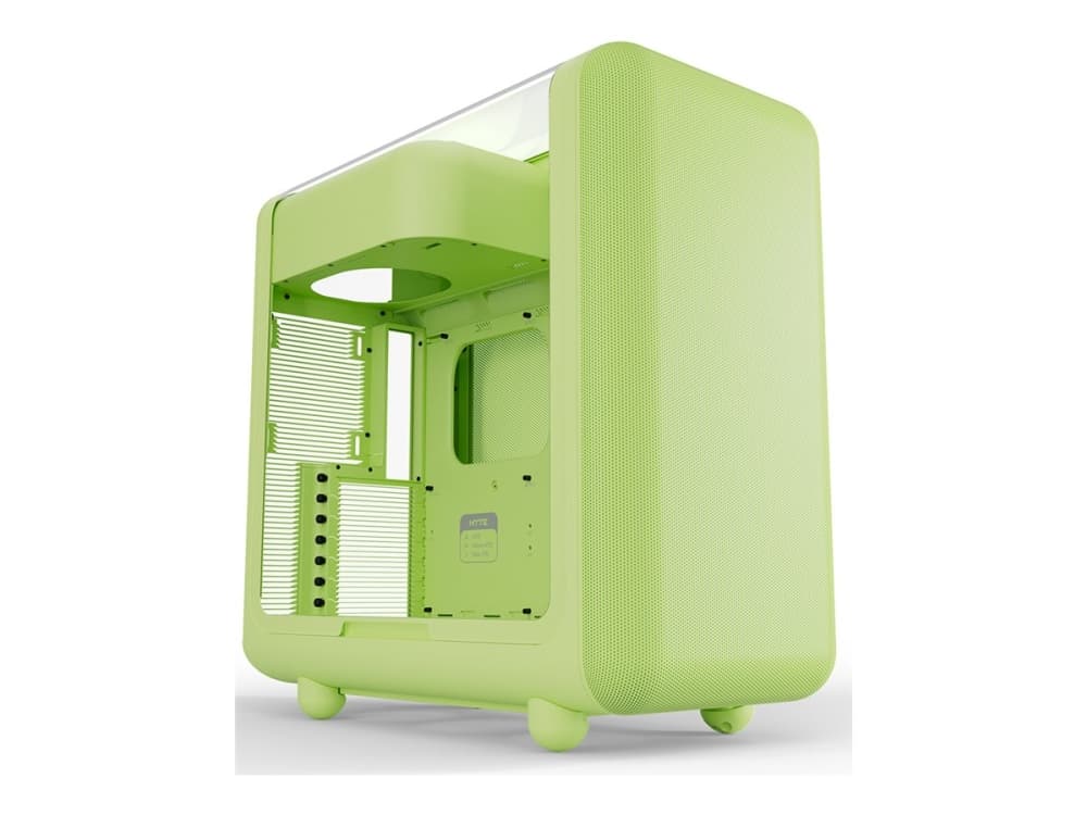 HYTE X50 Macha Milk / Green (Green) - Chassi - Miditower - Grön