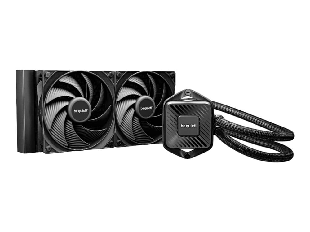 be quiet! Pure Loop 3 - Kylsystem med vätska till processorn - Elementstorlek: 240 mm - (för: LGA1851, LGA1700, LGA1200, LGA1151, LGA1150, LGA1155, AM4, AM5) - koppar - 120 mm