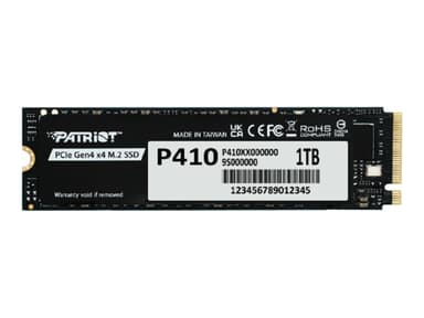Patriot P410 - SSD - 1 TB - inbyggd - M.2 2280 - PCIe 4.0 x4 (NVMe)