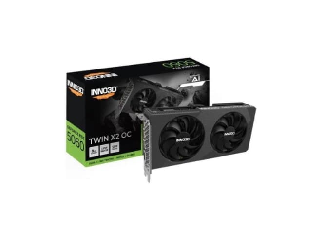 INNO3D GeForce RTX 5060 Twin X2 OC V2