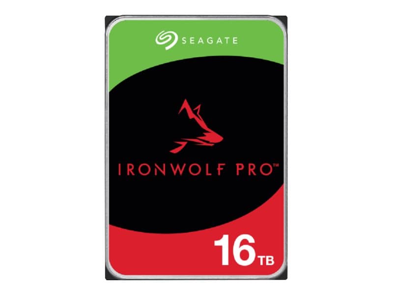 Seagate IronWolf Pro - 16TB - Hårddisk - ST16000NT001 - SATA-600 - 3,5"