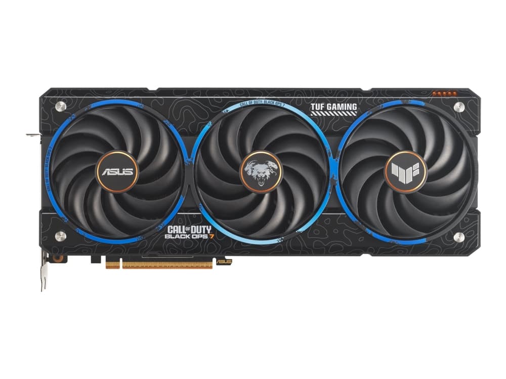ASUS Radeon RX 9070 XT TUF OC - Call of Duty Black Ops 7 Limited Edition - 16GB GDDR6 RAM - Grafikkort