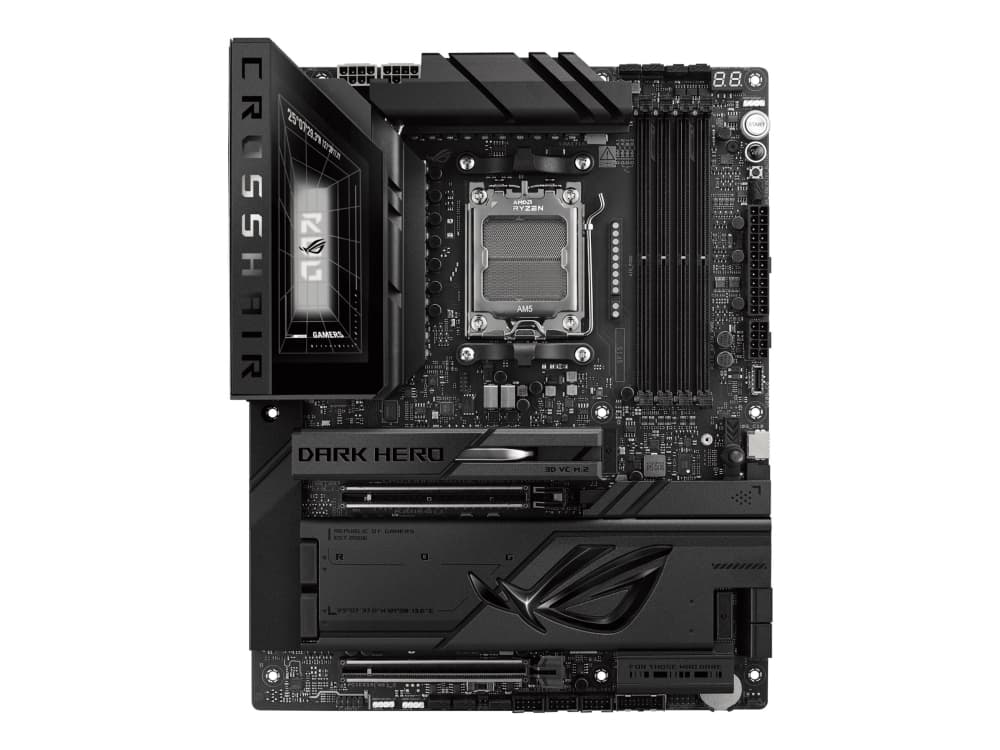ASUS ROG CROSSHAIR X870E DARK HERO Moderkort - AMD X870E - AMD AM5 - DDR5 RAM - ATX