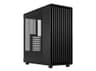 Fractal Design North - Momentum Edition - tower - ATX - genomskinlig sidopanel (härdat glas) - ingen strömförsörjning (ATX) - svart - USB/Audio/Mic