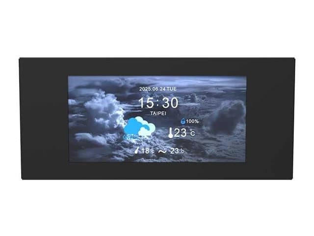 Thermaltake 6,0" LCD-panelkit för View 600 TG (svart)