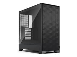 Fractal Design Pop 2 Air TG - Mid tower - ATX - genomskinlig sidopanel (härdat glas) - ingen strömförsörjning (ATX) - svart - USB/ljud
