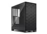 Fractal Design Pop 2 Air TG - Mid tower - ATX - genomskinlig sidopanel (härdat glas) - ingen strömförsörjning (ATX) - svart - USB/ljud