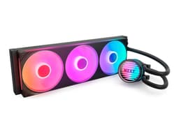 NZXT Kraken Core 360 RGB - Kylsystem med vätska till processorn - Elementstorlek: 360 mm - (för: LGA1851, LGA1700, LGA115x Socket, LGA1200, AM4, AM5) - koppar - 120 mm - svart