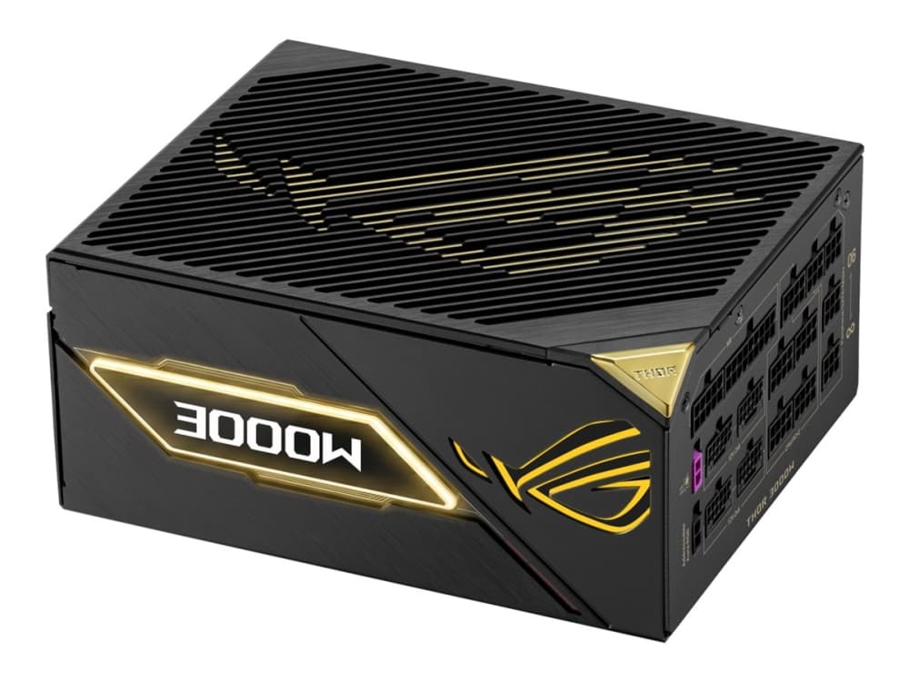ASUS ROG THOR nätaggregat 3000 W Titanium III Edition 20, 80 PLUS Titanium