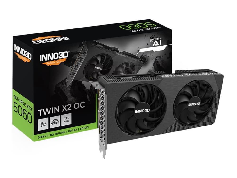 INNO3D GeForce RTX 5060 Twin X2 OC V2