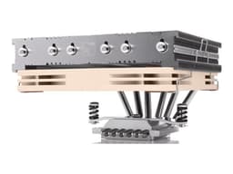 Noctua NH-L12Sx77 - Processorkylare - låg profil - (för: AM4, AM5, LGA1700, LGA1851, LGA1954, LGA1156, LGA1155, LGA1150, LGA1151, LGA1200) - nickelplätterad kopparbas med aluminiumfins - 120 mm - brun