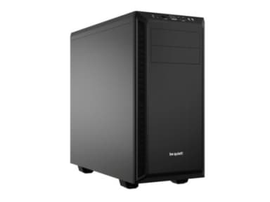 be quiet! Pure Base 600 - Miditower - ATX - inget nätaggregat - USB/ljud - Svart - (Inkl. 2 x Pure Wings 2 fläktar)