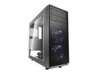 Fractal Design Focus G - Tower - ATX - genomskinlig sidopanel - ingen strömförsörjning (ATX) - grå kanonmetall - USB/ljud