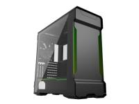 Phanteks Enthoo Evolv X Glass - Tower - utökad ATX - genomskinlig sidopanel (härdat glas) - ingen strömförsörjning - svart satäng - USB/ljud