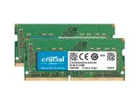 Crucial - DDR4 - sats - 32 GB: 2 x 16 GB - SO DIMM 260-pin - 2400 MHz / PC4-19200 - CL17 - 1.2 V - ej buffrad - icke ECC - för Apple iMac with Retina 5K display (I mitten av 2017)