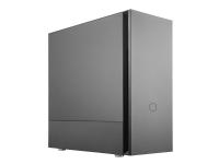 Cooler Master Silencio S600 - Ljuddämpat stål - tower - ATX - ingen strömförsörjning (ATX / PS/2) - svart - USB/ljud