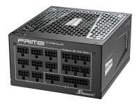 Seasonic Prime Series TX-1000 Titanium - Strömförsörjning (intern) - ATX12V / EPS12V - 80 PLUS Titan - AC 100-240 V - 1000 Watt - aktiv PFC