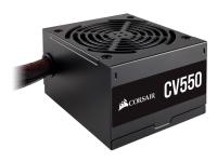 CORSAIR CV Series CV550 - Nätaggregat (intern) - ATX12V 2.31/ EPS12V 2.92 - 80 PLUS Bronze - AC 100-240 V - 550 Watt - Europa - svart pulverlack