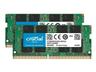 Crucial 64gb (2x32gb) Ddr4 Ram 3200mhz Sodimm 1.2v 64gb 3200mhz Ddr4 260-pin So-dimm