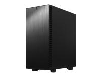 Fractal Design Define 7 Compact Light Tempered Glass - Tower - ATX - genomskinlig sidopanel (härdat glas) - ingen strömförsörjning (ATX) - svart - USB/ljud