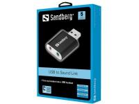 Sandberg USB to Sound Link - Lydkort - stereo - USB