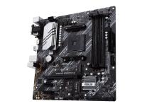 ASUS PRIME B550M-A - Moderkort - micro ATX - Socket AM4 - AMD B550 Chipuppsättning - USB 3.2 Gen 1, USB 3.2 Gen 2 - Gigabit LAN - inbyggda grafiken (CPU krävs) - HD-ljud (8 kanaler)