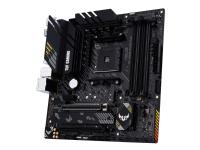 ASUS TUF GAMING B550M-PLUS - Moderkort - micro ATX - Socket AM4 - AMD B550 Chipuppsättning - USB-C Gen2, USB 3.2 Gen 1, USB 3.2 Gen 2 - 2.5 Gigabit LAN - inbyggda grafiken (CPU krävs) - HD-ljud (8 kanaler)