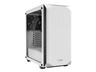 be quiet! Pure Base 500 Window - Minitower - Tempered glass - ATX/Micro-ATX/ITX - inget nätaggregat (ATX / PS/2) - vit - USB/ljud