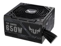 ASUS TUF-GAMING-650B - Nätaggregat (intern) - ATX12V / EPS12V - 80 PLUS Bronze - AC 100-240 V - 650 Watt