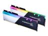 G.Skill TridentZ Neo Series - DDR4 - Kit - 32 GB: 2 x 16 GB - DIMM 288-PIN - 1800 MHz / PC4-28800 - CL18 - 1,35 V - obuffrad - non-ECC - borstad svart, borstad svart aluminium, pulverlackerad silver