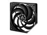 Arctic P12 Slim Pwm Pst Fan Svart