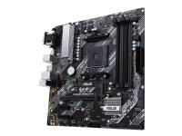 ASUS PRIME B450M-A II - Moderkort - micro ATX - Socket AM4 - AMD B450 Chipuppsättning - USB 3.2 Gen 1, USB 3.2 Gen 2 - Gigabit LAN - inbyggda grafiken (CPU krävs) - HD-ljud (8 kanaler)