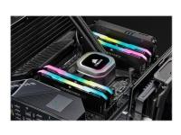 CORSAIR Vengeance RGB PRO SL - DDR4 - sats - 16 GB: 2 x 8 GB - DIMM 288-pin - 3200 MHz / PC4-25600 - CL16 - 1.35 V - ej buffrad - icke ECC - svart