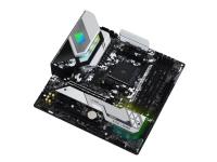 ASRock B550M Steel Legend - Moderkort - micro ATX - Socket AM4 - AMD B550 Chipuppsättning - USB-C Gen2, USB 3.2 Gen 1, USB 3.2 Gen 2 - 2.5 Gigabit LAN - inbyggda grafiken (CPU krävs) - HD-ljud (8 kanaler)