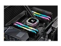 CORSAIR Vengeance RGB PRO SL - DDR4 - sats - 32 GB: 2 x 16 GB - DIMM 288-pin - 3600 MHz / PC4-28800 - CL18 - 1.35 V - ej buffrad - icke ECC - svart