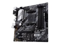 ASUS PRIME B550M-A/CSM - Moderkort - micro ATX - Socket AM4 - AMD B550 Chipuppsättning - USB 3.2 Gen 1, USB 3.2 Gen 2 - Gigabit LAN - inbyggda grafiken (CPU krävs) - HD-ljud (8 kanaler)