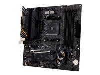 ASUS TUF GAMING B550M-E - Moderkort - micro ATX - Socket AM4 - AMD B550 Chipuppsättning - USB-C Gen1, USB 3.2 Gen 1, USB 3.2 Gen 2 - Gigabit LAN - inbyggda grafiken (CPU krävs) - HD-ljud (8 kanaler)