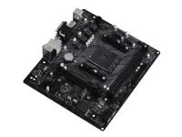 ASRock B550M-HDV - Moderkort - micro ATX - Socket AM4 - AMD B550 Chipuppsättning - USB 3.2 Gen 1 - Gigabit LAN - inbyggda grafiken (CPU krävs) - HD-ljud (8 kanaler)