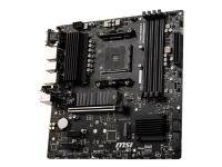 MSI B550M PRO-VDH WIFI - Moderkort - micro ATX - Socket AM4 - AMD B550 Chipuppsättning - USB-C Gen1, USB 3.2 Gen 1 - Bluetooth, Gigabit LAN, Wi-Fi - inbyggda grafiken (CPU krävs) - HD-ljud (8 kanaler)