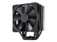 Noctua chromax NH-U12S - Processorkylare - (för: LGA1851, LGA1700, LGA1200, LGA1156, LGA1155, LGA1151, LGA1150, AM5, AM4, AM3+, AM3, AM2+, AM2, FM2+, FM2, FM1) - kopparbas och nickelpläterade aluminiumprofiler - 120 mm - svart