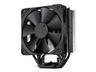 Noctua chromax NH-U12S - Processorkylare - (för: LGA1851, LGA1700, LGA1200, LGA1156, LGA1155, LGA1151, LGA1150, AM5, AM4, AM3+, AM3, AM2+, AM2, FM2+, FM2, FM1) - kopparbas och nickelpläterade aluminiumprofiler - 120 mm - svart