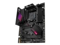 ASUS ROG STRIX B550-XE GAMING WIFI - Moderkort - ATX - Socket AM4 - AMD B550 Chipuppsättning - USB-C, USB-C Gen2, USB 3.2 Gen 1, USB 3.2 Gen 2 - 2.5 Gigabit LAN, Wi-Fi 6, Bluetooth - inbyggda grafiken (CPU krävs) - HD-ljud (8 kanaler)