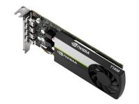 NVIDIA T1000 - Grafikkort - T1000 - 4 GB GDDR6 - PCIe 3.0 x16 låg profil - 4 x Mini DisplayPort