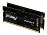 Kingston Technology Fury Impact Ram-minnen 32 Gb 2 X 16 Gb Ddr4 32gb 3200mt/s Ddr4 260-pin So-dimm