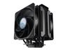 Cooler Master MasterAir MA612 STEALTH - Processorkylare - (för: LGA1156, AM2, AM2+, LGA1366, AM3, LGA1155, AM3+, LGA2011, FM1, FM2, LGA1150, FM2+, LGA2011-3, LGA1151, AM4, LGA2066, LGA1200) - aluminium och koppar - 120 mm - svart