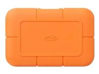 LaCie Rugged SSD STHR4000800 - SSD - krypterat - 4 TB - extern (portabel) - USB 3.2 Gen 2 / Thunderbolt 3 (USB-C kontakt) - Self-Encrypting Drive (SED) - med Seagate Rescue Data Recovery